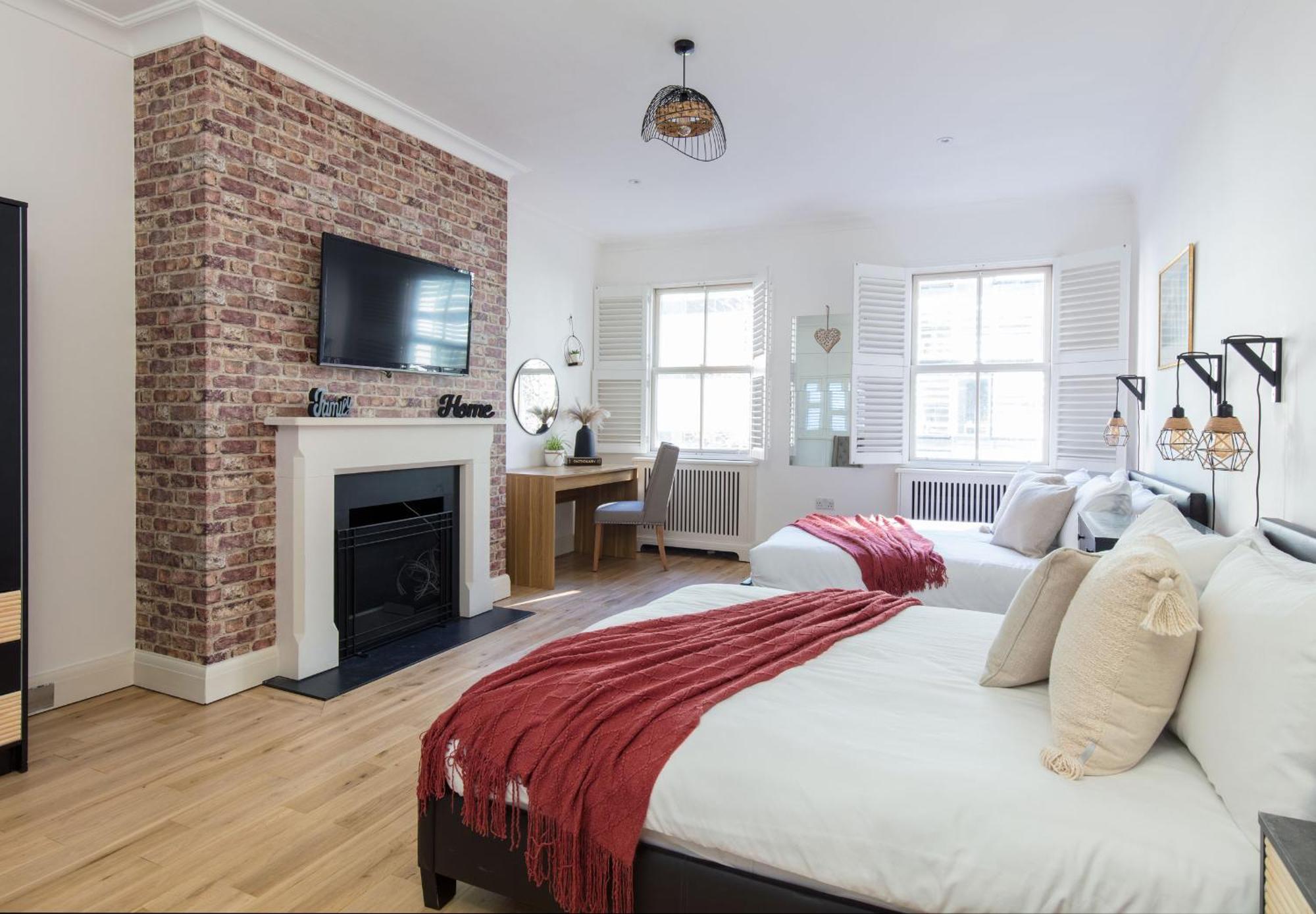 Spacious Quiet 4Bedrooms 6Beds House With Private Garage 5Min Walk To Paddington Station London Exterior foto